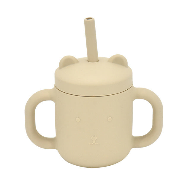 Silikonmugg med sugrör Gladarevardag
