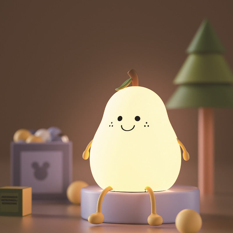 Pelle päron - Silikonlampa med timer.