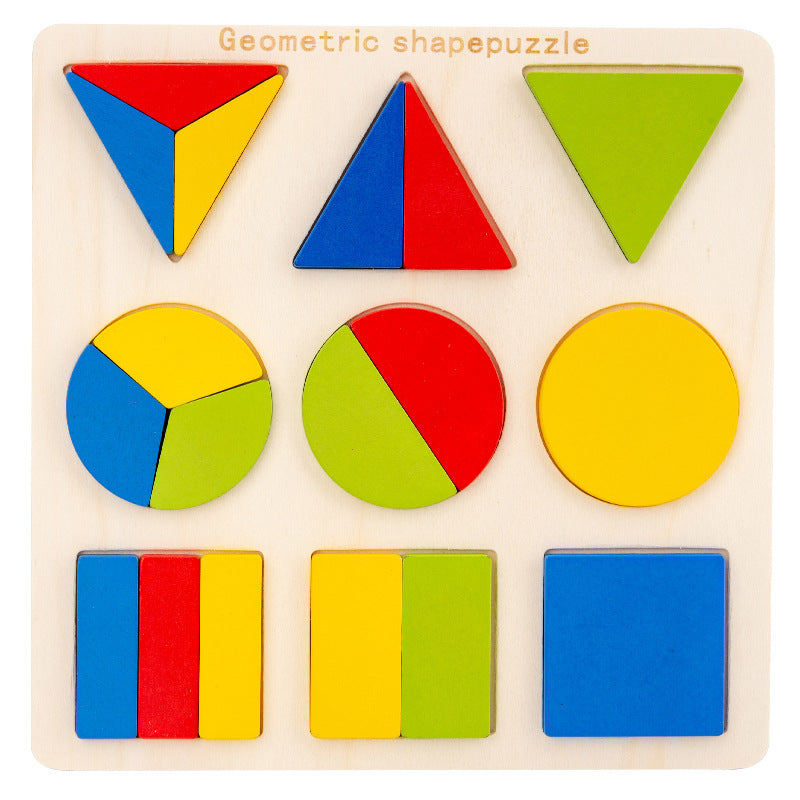 Geometriskt pussel - Tre storlekar