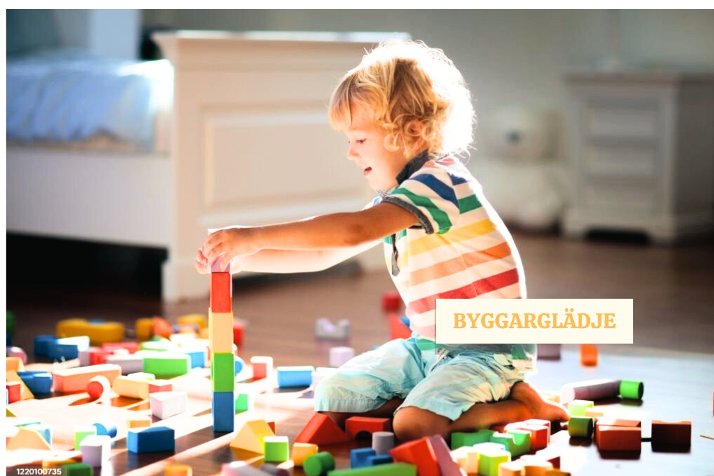 Färgglada byggklossar 100st