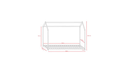 House Bed Bella - White