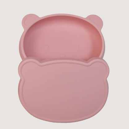 Teddy-skål med lock